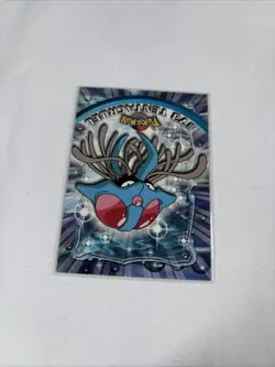 2000 Topps Pokemon TV Animation Series Black Logo #73 Tentacruel - Image 3