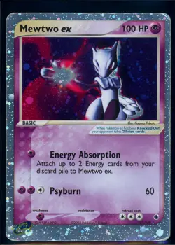 Pokemon EX RUBY&SAPPHIRE - #101/109 Mewtwo ex - Ultra Rare Holo - ENG - Image 1