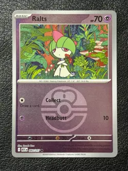 Ralts 087/217 - Love Ball Reverse Holo - Pokemon TCG: Ascended Heroes NM - Image 1