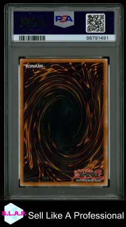 DARK MAGICAN GIRL YU-GI-OH GFP2-EN177 2022 GOHST/PAST 2ND HAUTING EN PSA 9 - Image 2