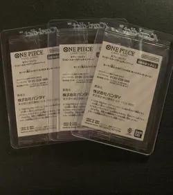 One Piece TCG 7-11 Promo Three Brothers (Ace, Sabo, Luffy) Full Set (JP) Sealed - Image 2