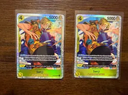 One Piece TCG - Sanji SR (x2) ST29-004 - Starter Deck 29 (Egghead) NM - Image 1