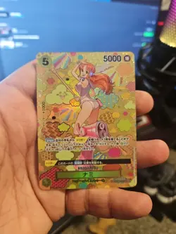 ONE PIECE Card Game Nami OP08-106 SP SR Alt Art Emperors New World JP - Image 1