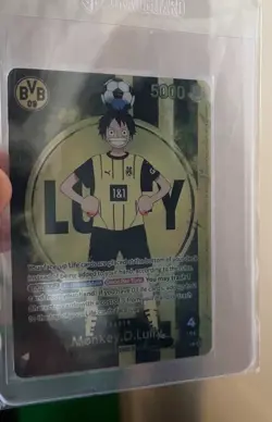 One Piece x BVB Monkey D. Luffy Promo And Poster ST13-003 Dortmund Matchday 25 - Image 1