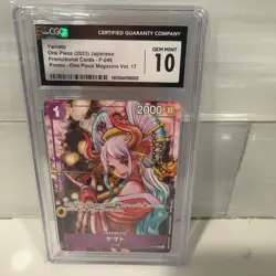 Yamato One Piece (2023) Japanese Promotional Cards - P-046 Promo Graded CGC 10 - Image 1