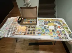 Entire Box Pokemon Card Collection Lot Binder Wotc Vintage Base Set TCG 700+ - Image 4