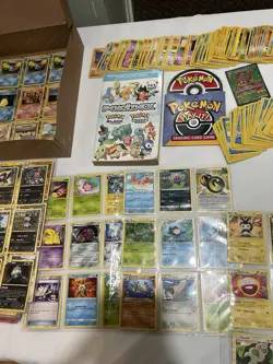 Entire Box Pokemon Card Collection Lot Binder Wotc Vintage Base Set TCG 700+ - Image 5