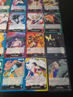 30 One Piece TCG Leader cards - Monkey D Luffy, Roronoa Zoro, Imu, Boa & more - Image 5