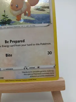 Eevee SWSH190 - Black Star Promo - Holo LP Pokemon Card, 2022 - Image 4