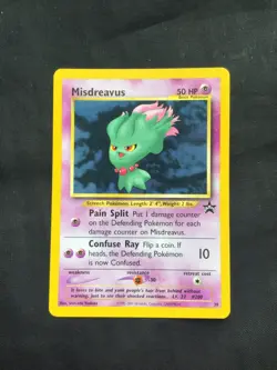 Pokemon Cards: Wizards Black Star Promo: Misdreavus 39 - Image 1