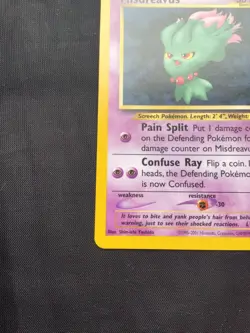 Pokemon Cards: Wizards Black Star Promo: Misdreavus 39 - Image 5