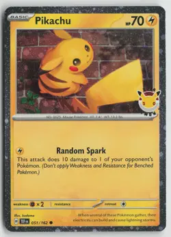 Pikachu (Pokemon Day 2026) Common Miscellaneous Cards & Products 051/162 - Image 1