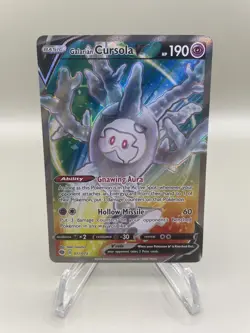 Galarian Cursola V 071/073 Champions Path NM Ultra Rare Full Art Pokemon Card - Image 1