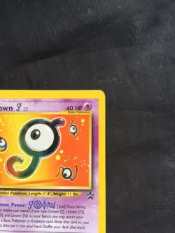 Pokemon Cards: Wizards Black Star Promo: Unown J 38 - Image 3