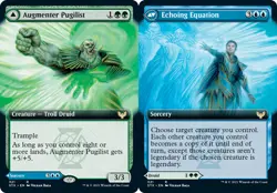 1x Augmenter Pugilist // Echoing Equation ~ Extended Art NM-Mint, English Strixh - Image 1