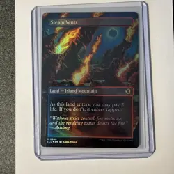 Steam Vents (Borderless) Lorwyn Eclipsed Foil - Image 1