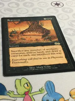 D1215 MAGIC GATHERING URZA'S SAGA REPROCESS #154 HP R MTG - Image 2