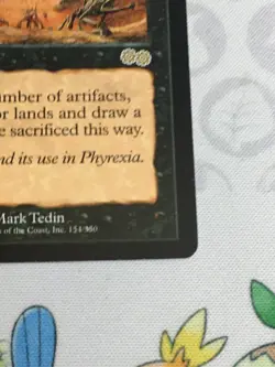 D1215 MAGIC GATHERING URZA'S SAGA REPROCESS #154 HP R MTG - Image 5