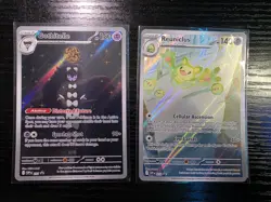 Pokemon Black Bolt And White Flare Promos Gothitelle And Reuniclus 211 212 - Image 1