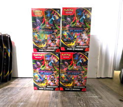 Pokemon Mega Evolution Phantasmal Flames Sealed Booster Bundle Boxes LOT OF 4 - Image 1