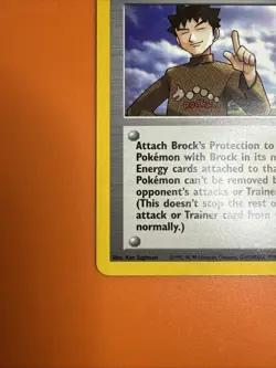 Pokemon TCG Brock's Protection 101/132 Gym Challenge Regular LP Free Shipping! - Image 3