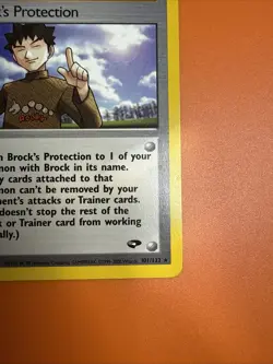 Pokemon TCG Brock's Protection 101/132 Gym Challenge Regular LP Free Shipping! - Image 4