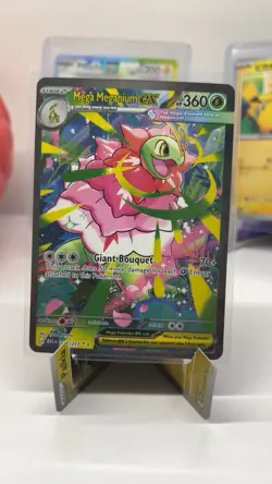 Pokemon Mega Meganium EX SIR 272/217 Ascended Heroes English Mint Condition TCG - Image 1