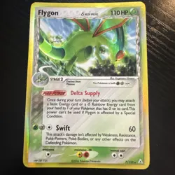 Pokemon TCG Flygon EX Holo Ultra Rare Holon Phantoms 7/110 - Image 1