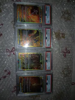 Pokemon Crown Zenith Gold VStar Set of 4 Arceus Giratina Dialga Palkia PSA 9 - Image 2