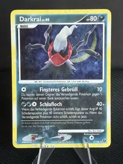 Pokemon Karte Darkrai Lv.40 4/106 DP Great Encounters Holo Rare Deutsch GD - Image 1