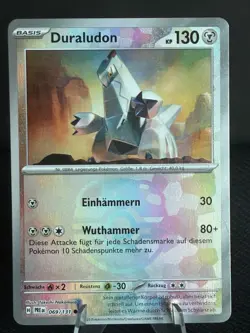 Pokemon Duraludon Meisterball | Deutsch 069/131 Prismatische Entwicklungen | NM - Image 1