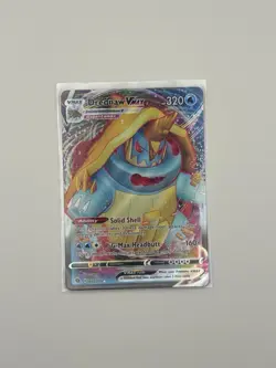 2020 Pokemon Sword and Shield Champion's Path #015 Drednaw VMAX URR - Image 1