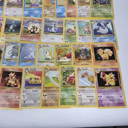 Vintage Base Set 2 Pokemon Non Holo Lot - 88 Of 130 No Duplicates WOTC NM/LP - Image 4