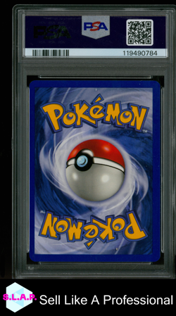RATTATA POKEMON GAME #61 1999 BASE SET - ENGLISCH PSA 9 - Image 2