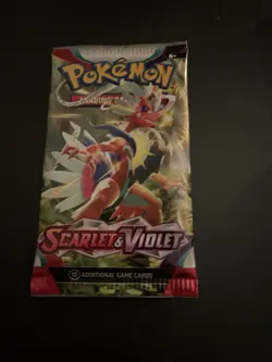 VERY HEAVY 22.31g Scarlet And Violet Base Pokemon TCG Booster Pack - Image 2
