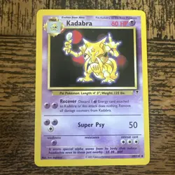 2002 Pokemon TCG Kadabra Legendary Collection 49/110 Regular near mint - Image 1