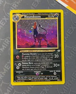Pokemon Houndoom 8/64 Neo Revelation Italiano Holo - Image 2