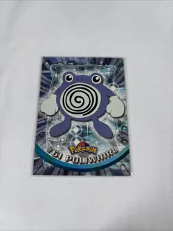 2000 Topps Pokemon TV Animation Series Black Logo #61 Poliwhirl - Image 1