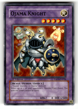 Ojama Knight TAEV-EN044 1st Edition Common Tactical Evolution LP - Image 1