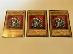 3X Ojama Green DCR-056 - Yugioh Yu Gi Oh! 3 Playset - Image 1