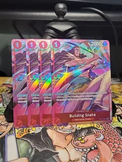 One Piece Building Snake OP09-008 Premium Best Selection Vol 4 English [Playset] - Image 1