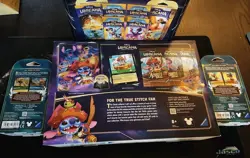 Disney Lorcana Into the Inklands Bundle + Azurite Sea Gift Set & 2 Starter deck - Image 3