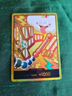 One Piece DON!! Card (Nami) (Gold) Premium Booster -The Best- Vol. 2 Foil - Image 1