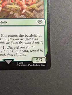 MTG Card - 1x Generous Ent - Universes Beyond: LOTR - NM - Magic the Gathering - Image 4