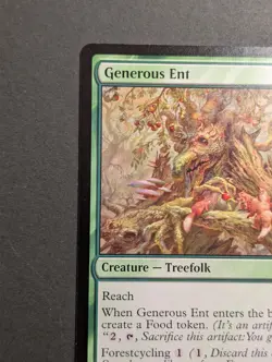 MTG Card - 1x Generous Ent - Universes Beyond: LOTR - NM - Magic the Gathering - Image 5