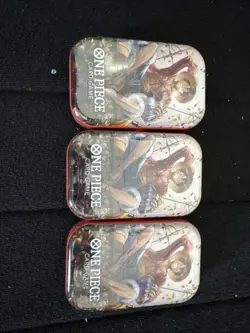One Piece Card Game Mini-Tin Pack Set Vol. 2 New Sealed X3 Tins / English - Image 1