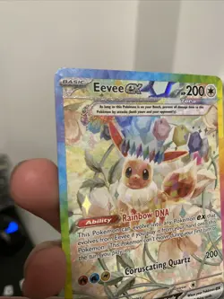 Pokemon Card Eevee EX 167/131 Prismatic Evolutions Ultra Rare SIR - Image 4