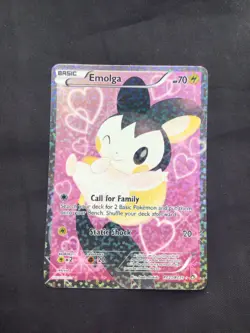 Pokemon Cards: Legendary Treasures Radiant Collection Full Art: Emolga RC23/RC25 - Image 1