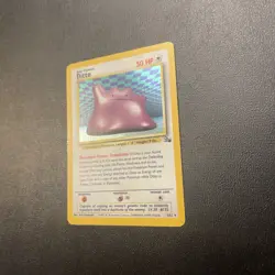 Pokemon TCG Ditto Fossil Unlimited Holo Card 3/62 - Image 3