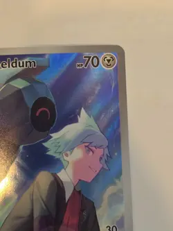 Pokemon TCG Steven’s Beldum SVP EN # 207 Special Illustration Art Sir Card NM - Image 4